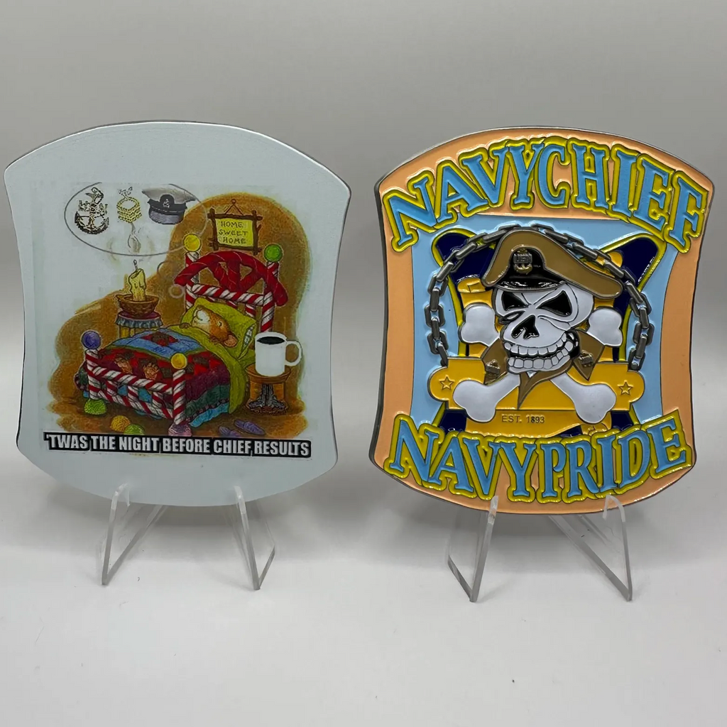 Navy Chief Navy Pride (back and front)