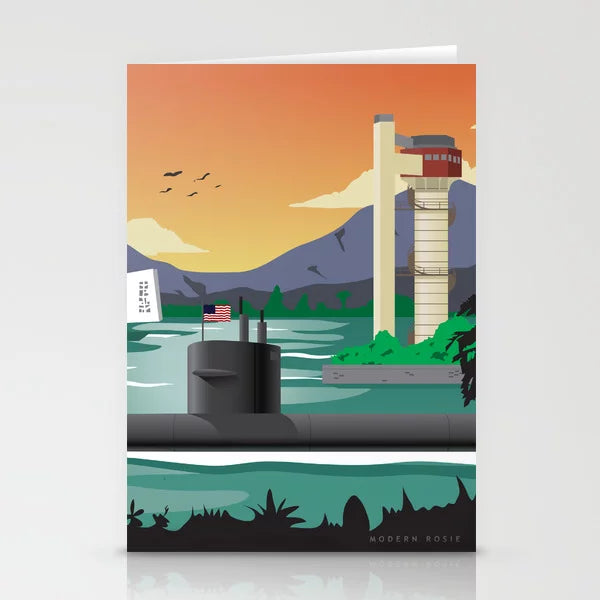 Modern Rosie - Greeting Card