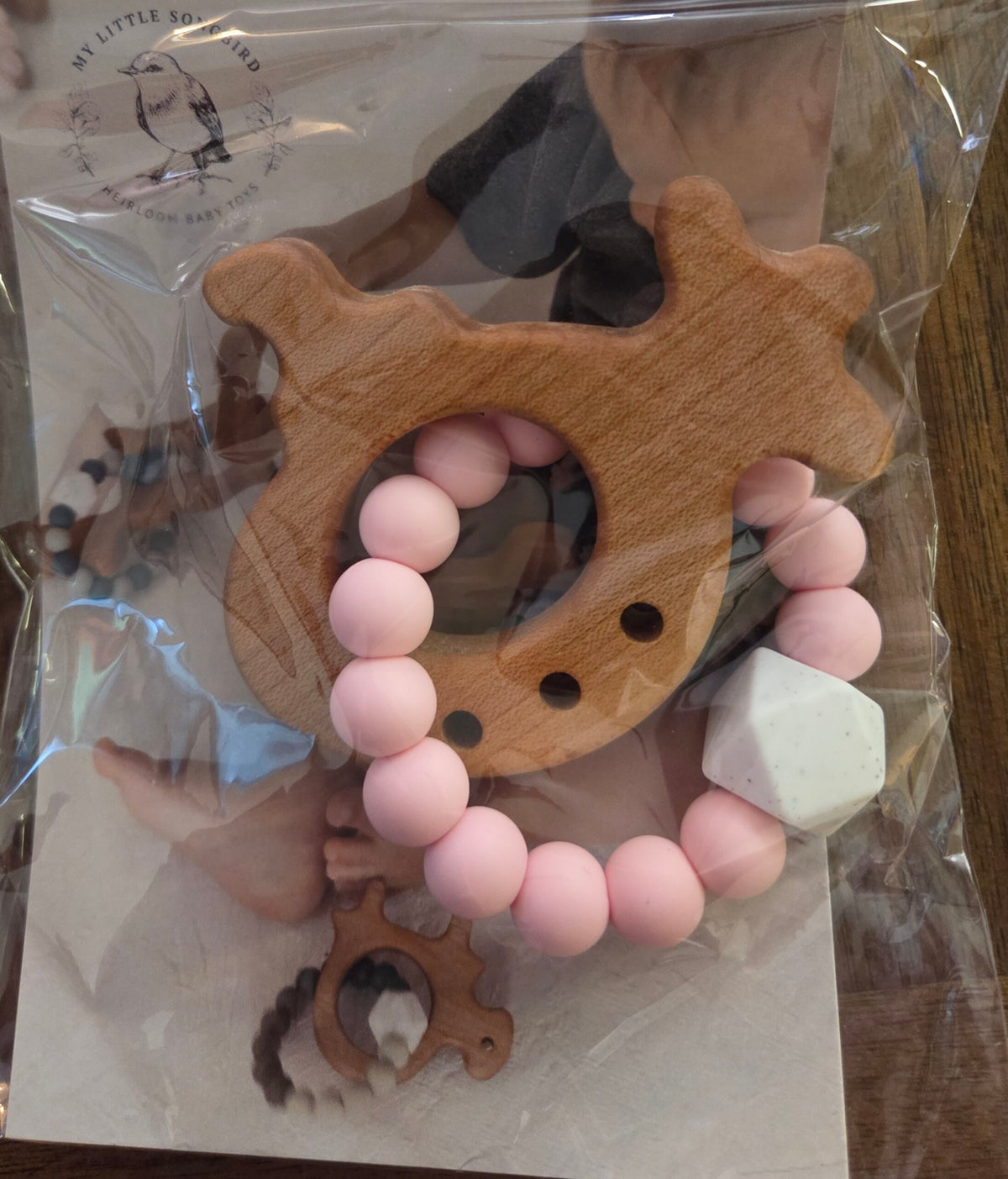 Maple Wood Submarine Teether