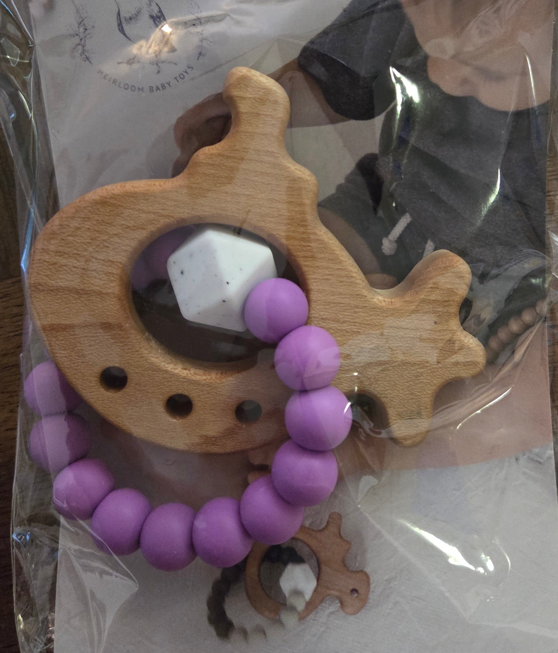 Maple Wood Submarine Teether