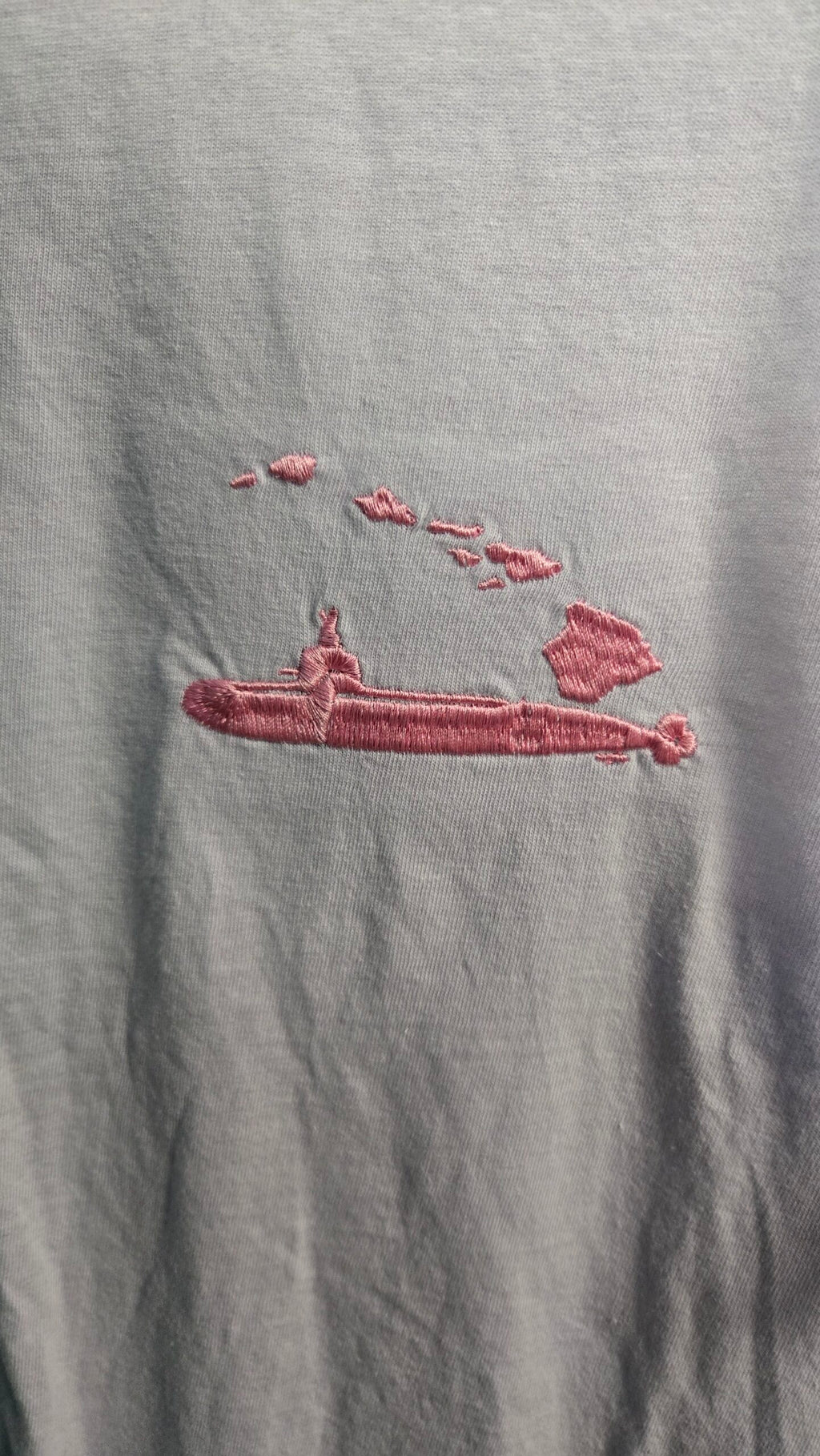 Salty Stitch Embroidered Submarine TShirt