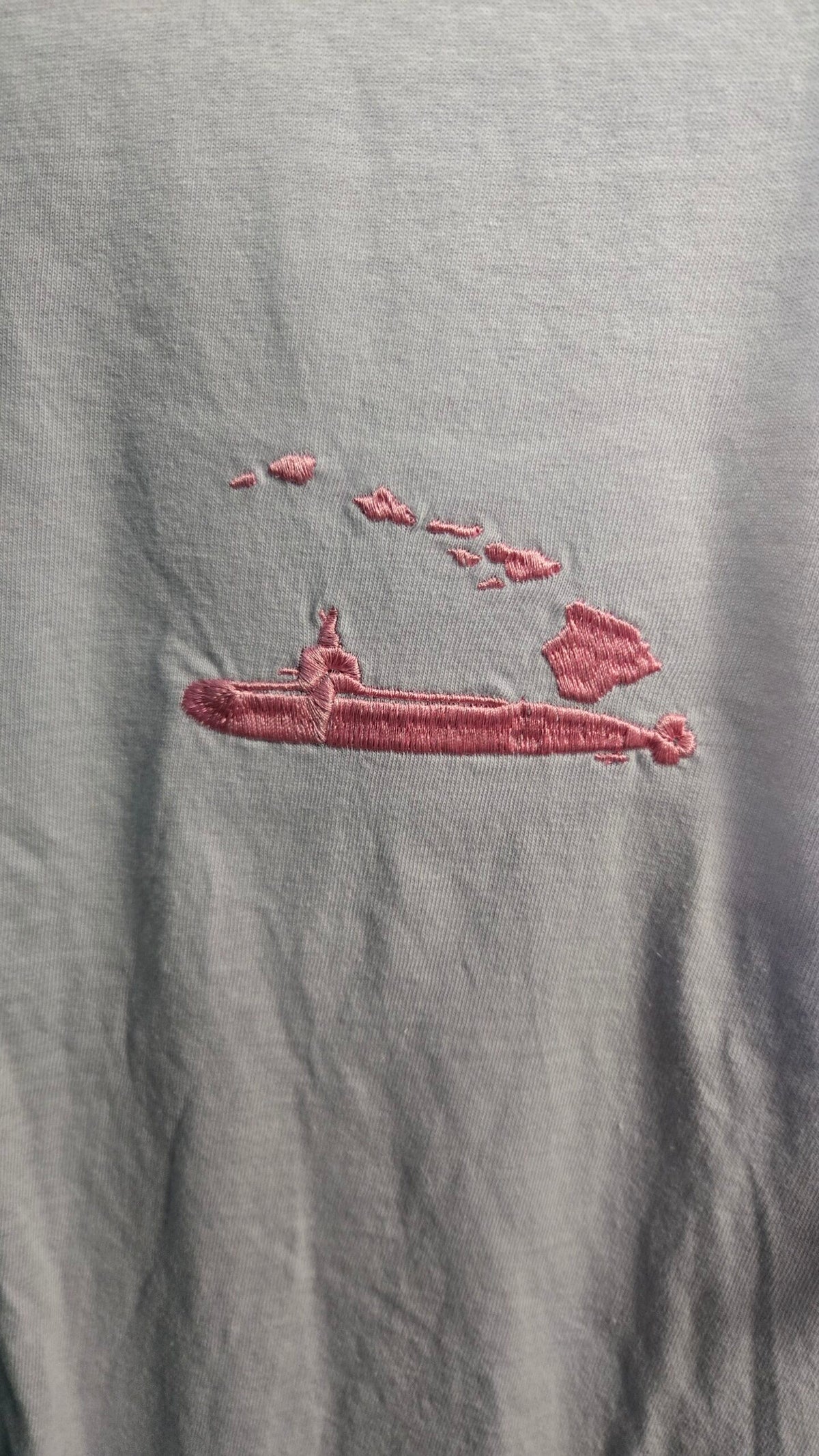 Salty Stitch Embroidered Submarine TShirt