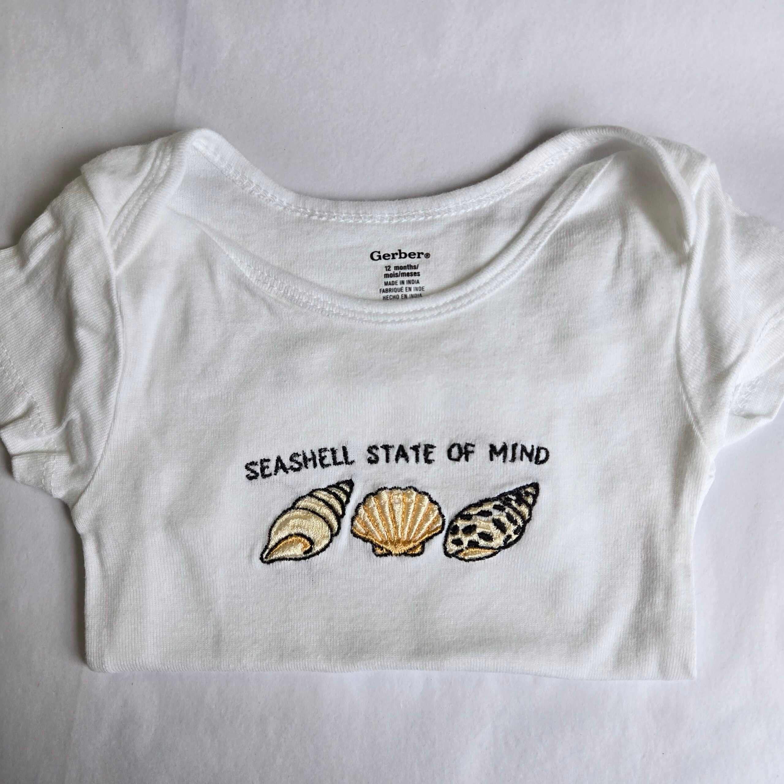 Embroidered Baby Onesies