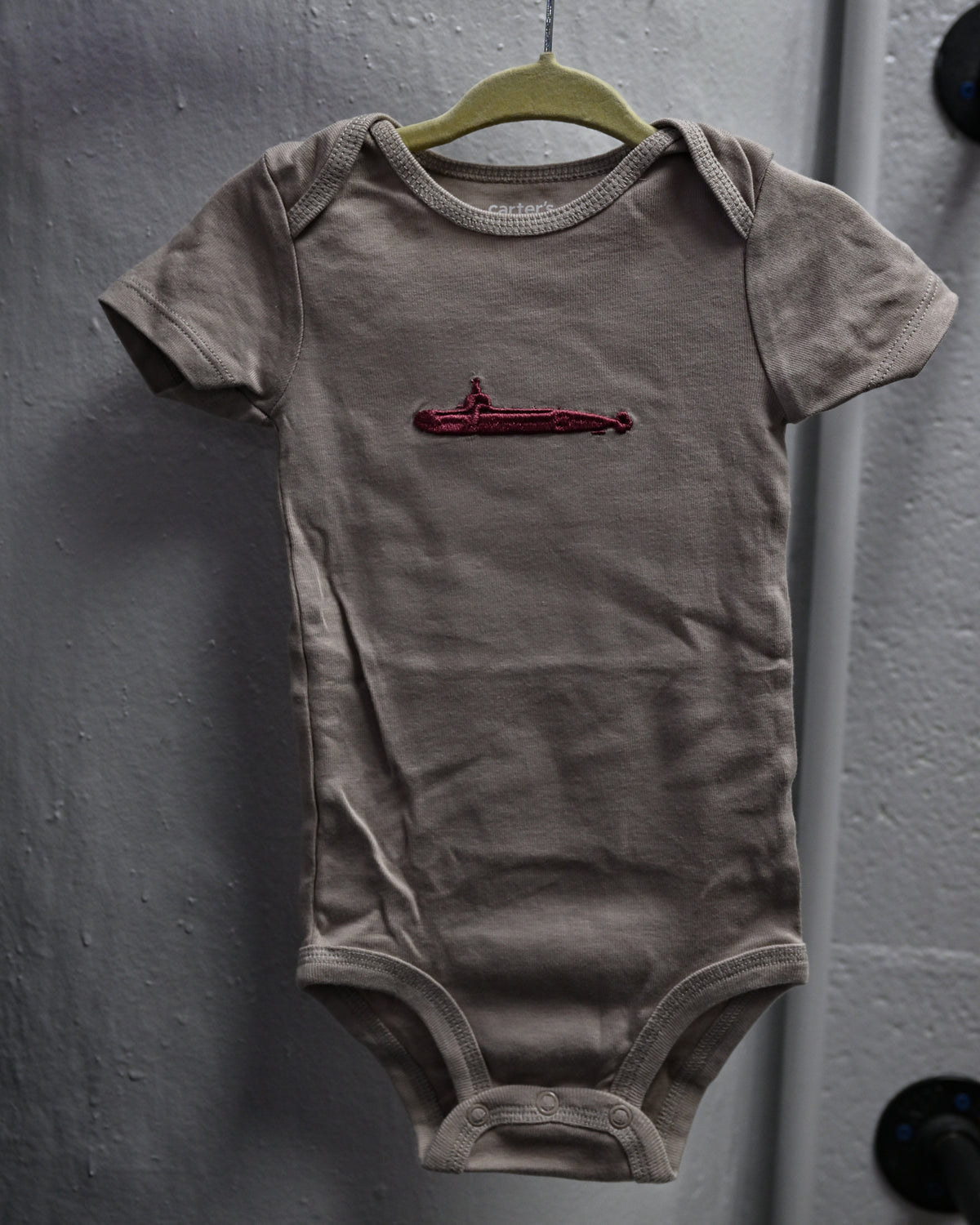 Salty Stitch Embroidered Submarine Onesies