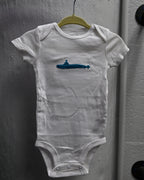 Salty Stitch Embroidered Submarine Onesies