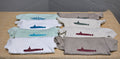 Salty Stitch Embroidered Submarine Onesies