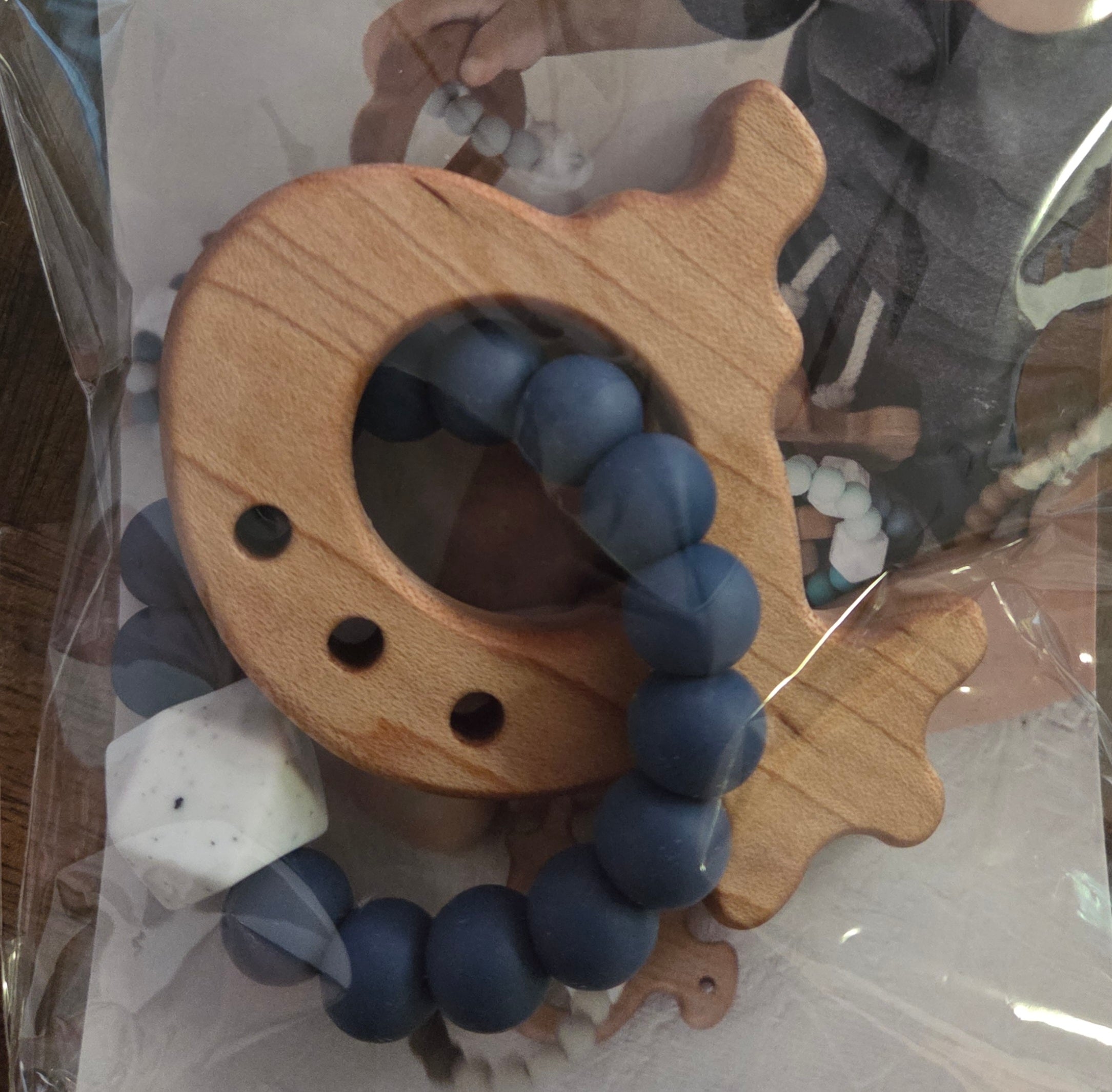 Maple Wood Submarine Teether