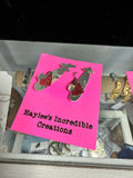 Submarines Earrings - subs with heart