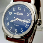 Tenacity Bubblehead Watch - Silver dolphins