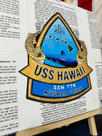 Thunder + Command Canvas Art - USS Hawaii