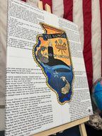 Thunder + Command Canvas Art - USS Illinois