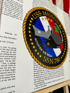 Thunder + Command Canvas Art - USS Missouri