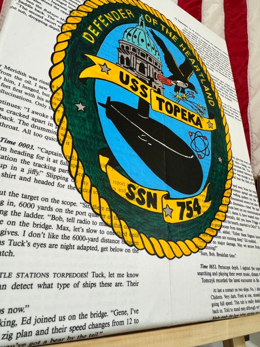 Thunder + Command Canvas Art - USS Topeka