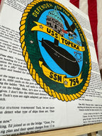 Thunder + Command Canvas Art - USS Topeka