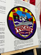 Thunder + Command Canvas Art - USS Tucson