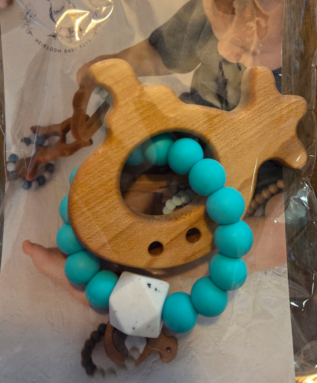 Maple Wood Submarine Teether