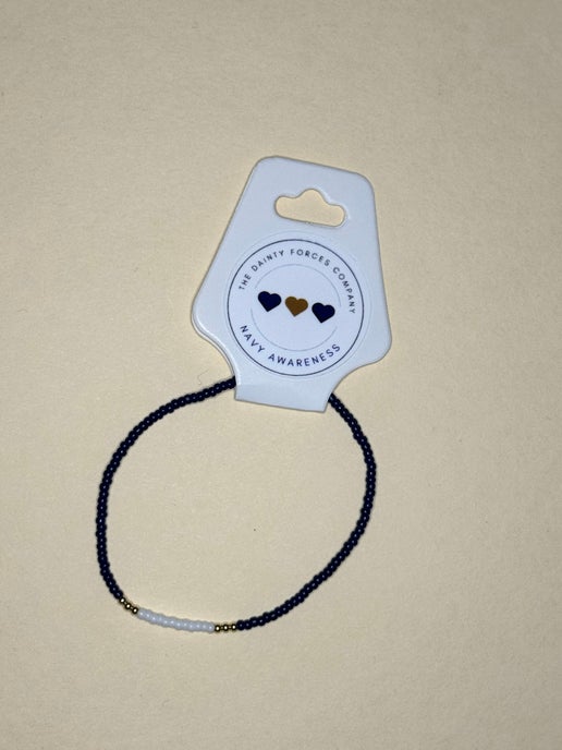 Dainty Forces, Co. Little US Armed Forces Awareness Bracelets
