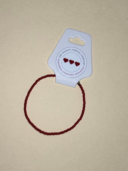 Dainty Forces, Co. Little US Armed Forces Awareness Bracelets