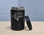 Engraved Command Crest Metal Can Holder