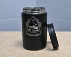 Engraved Command Crest Metal Can Holder