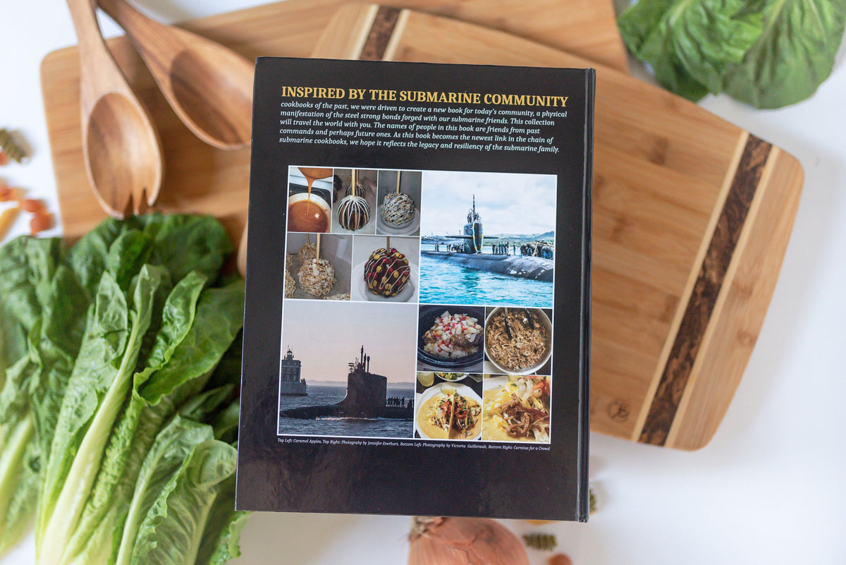 Back cover of Best Fed in the Fleet: From the Deep to the Dining Room cookbook