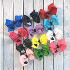 Submarine Embroidered Hairbow