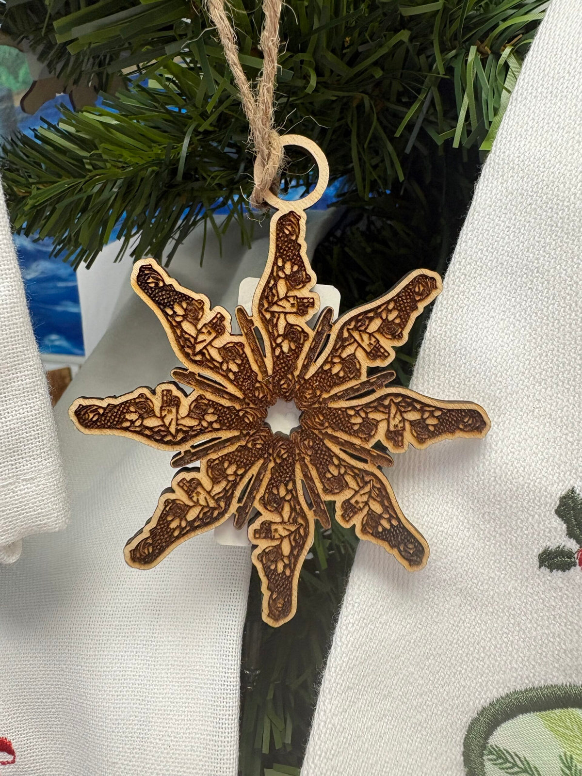 SubNautical Dolphins Crest Ornament