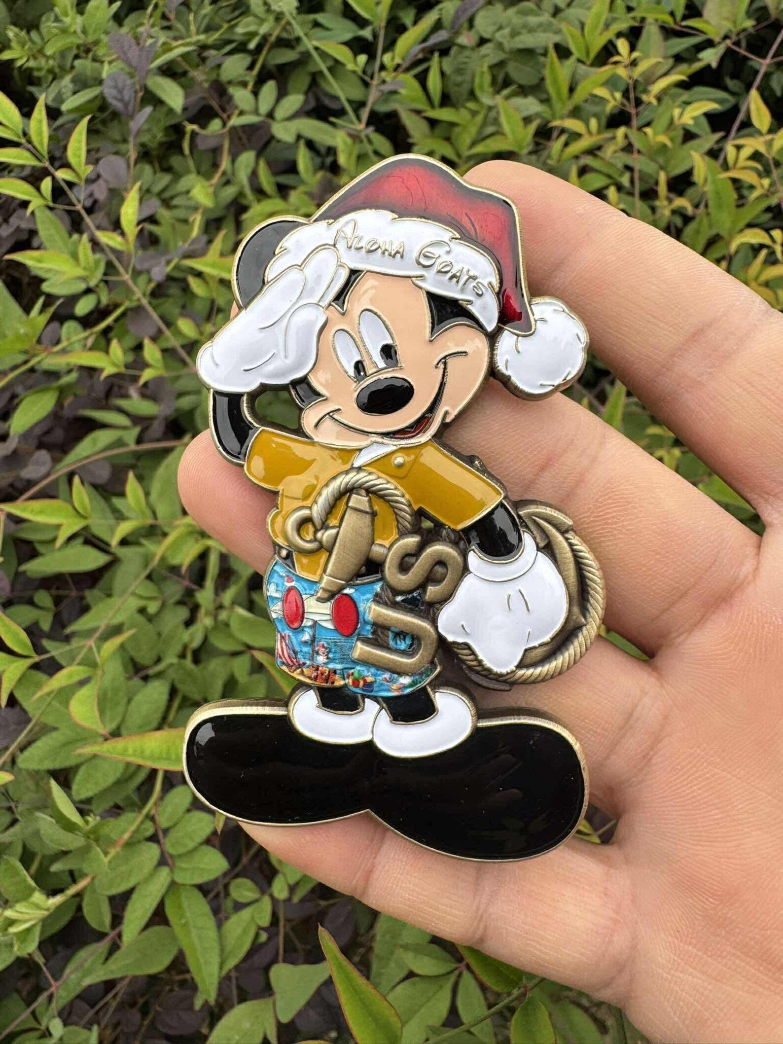 Hawaiian Mickey Challenge Coin
