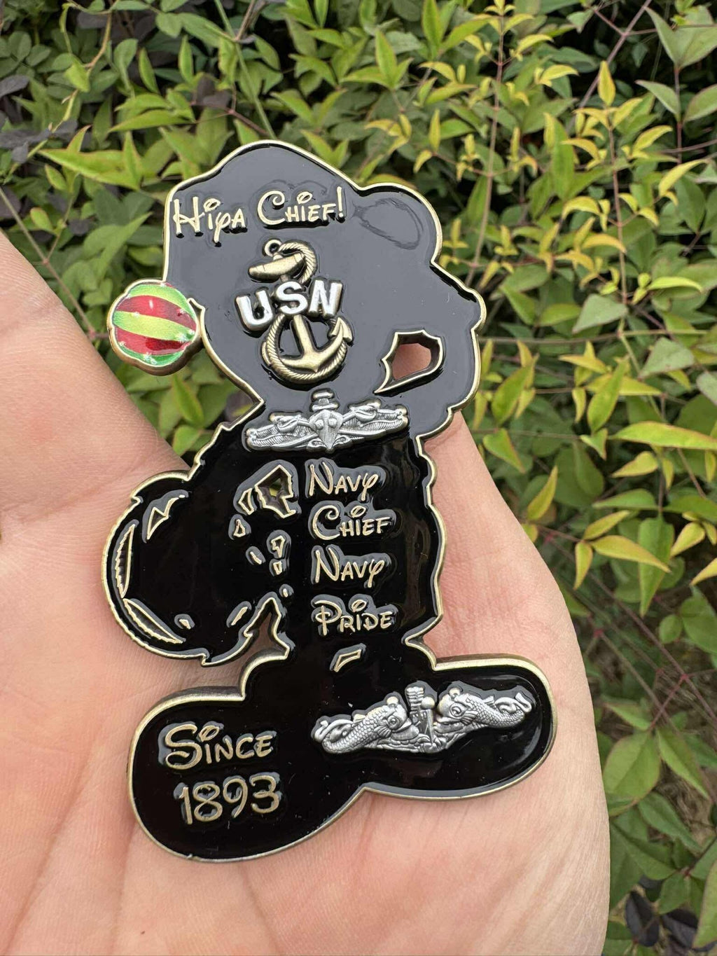 Hawaiian Mickey Challenge Coin