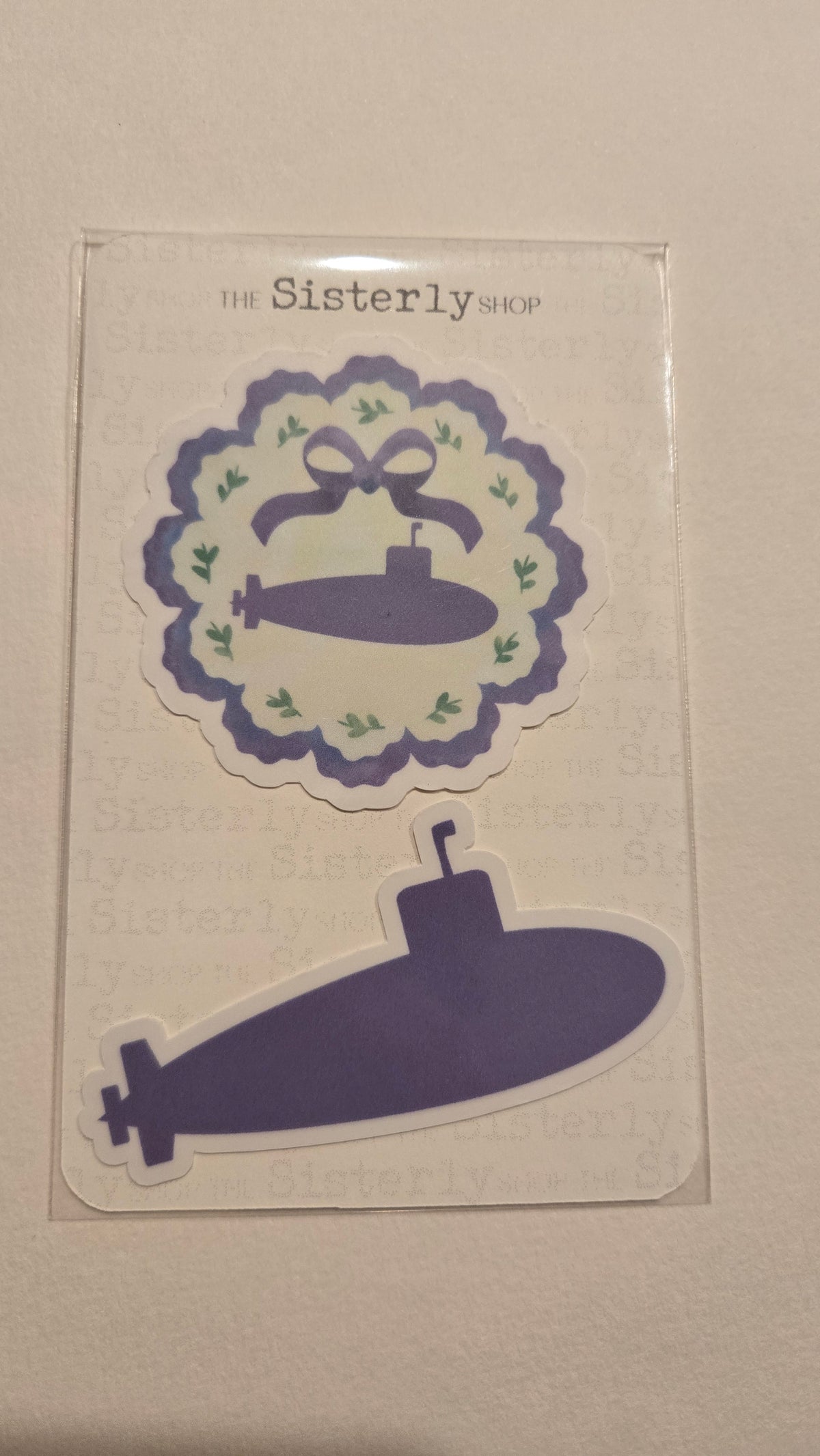 The Sisterly Shop Colorful Submarine Sticker Collection