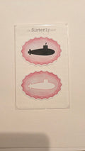 The Sisterly Shop Colorful Submarine Sticker Collection