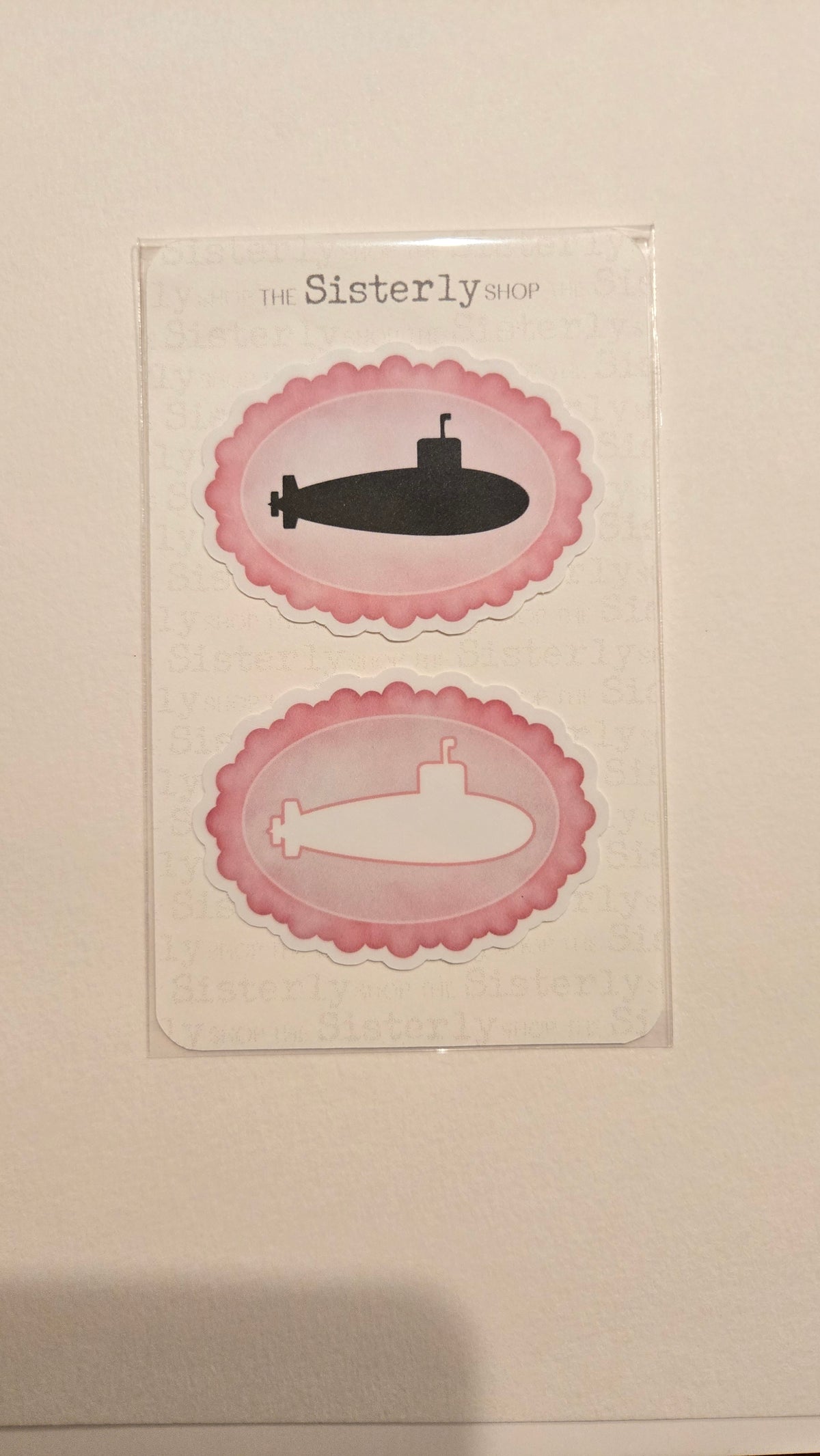 The Sisterly Shop Colorful Submarine Sticker Collection