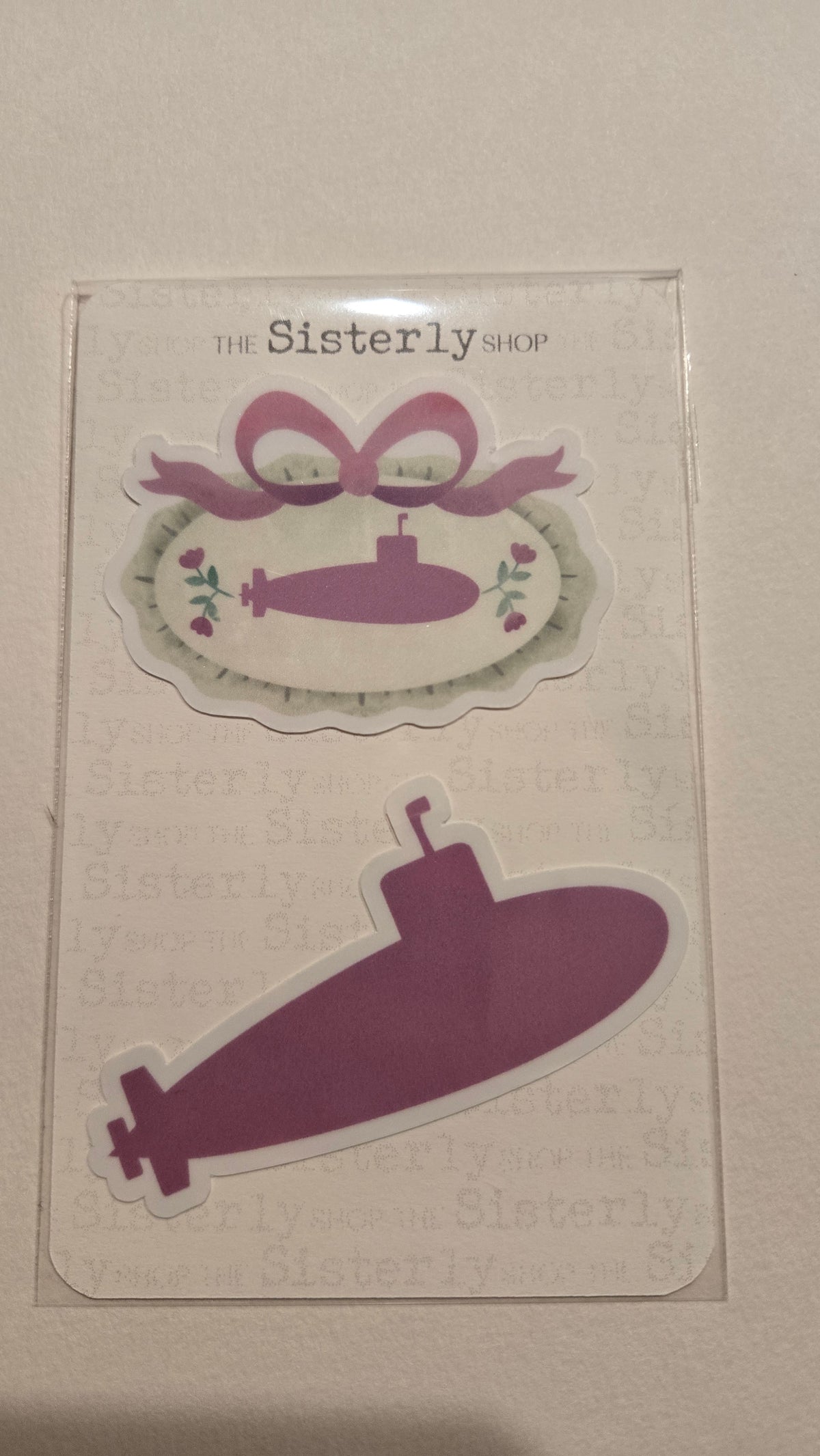 The Sisterly Shop Colorful Submarine Sticker Collection