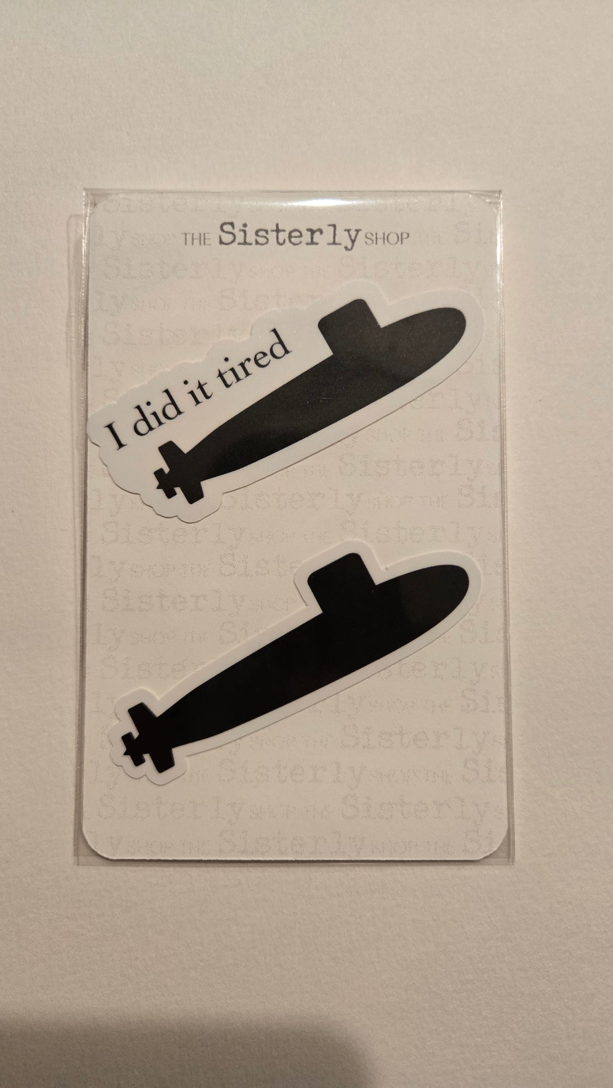 The Sisterly Shop Colorful Submarine Sticker Collection