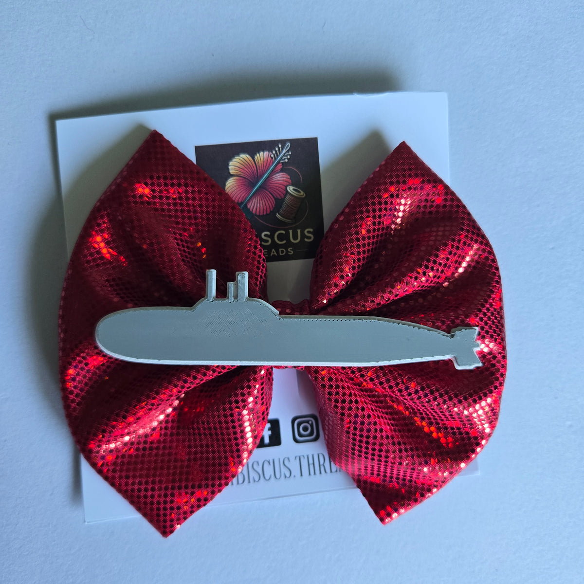 Hibiscus Threads R.E.D. Hair Accessory Collection