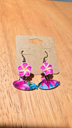 Dolphins Off the Bow Submarine Dangle Earrings