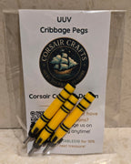 Corsair Crafts Cribbage Board Pegs