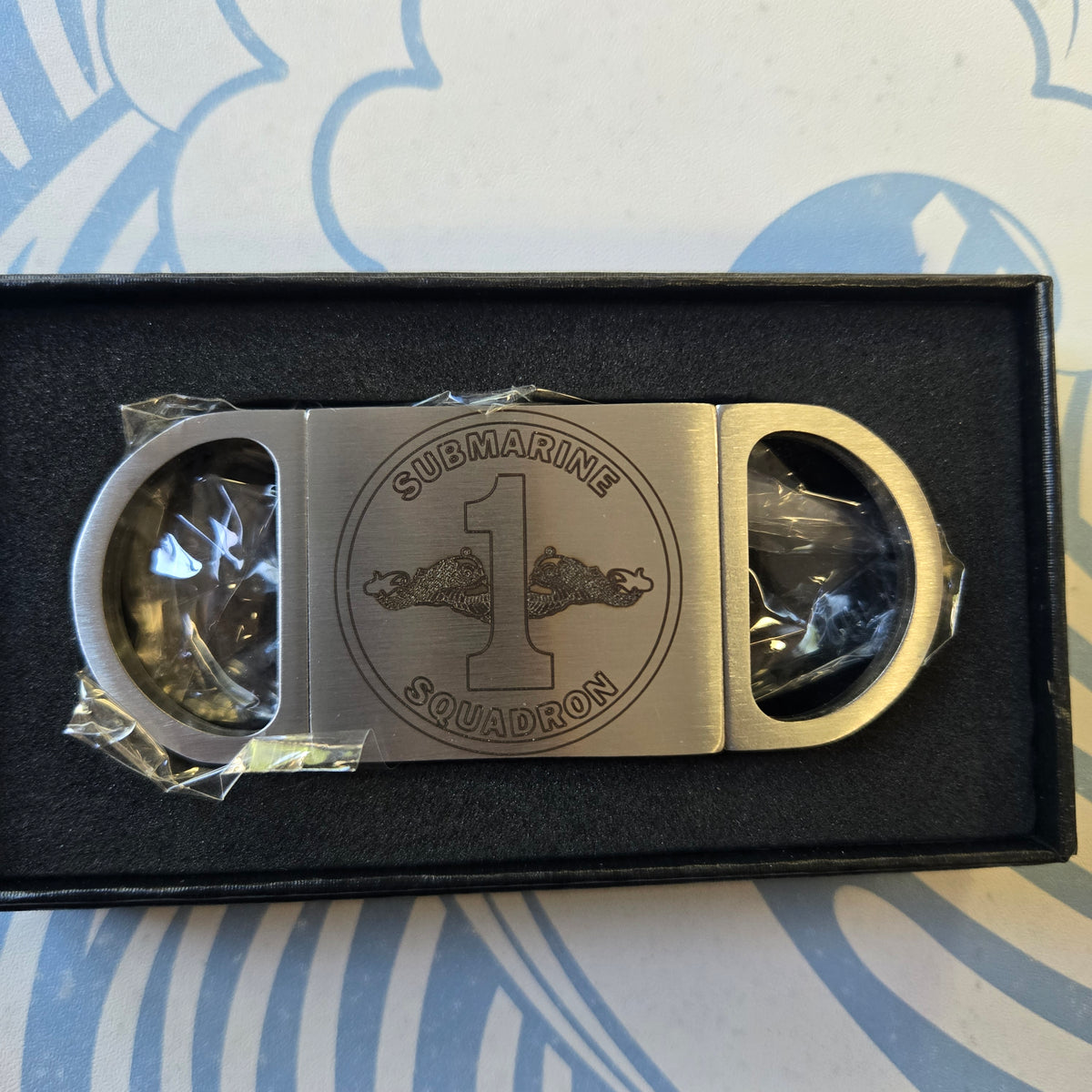Engraved Metal Cigar Cutter