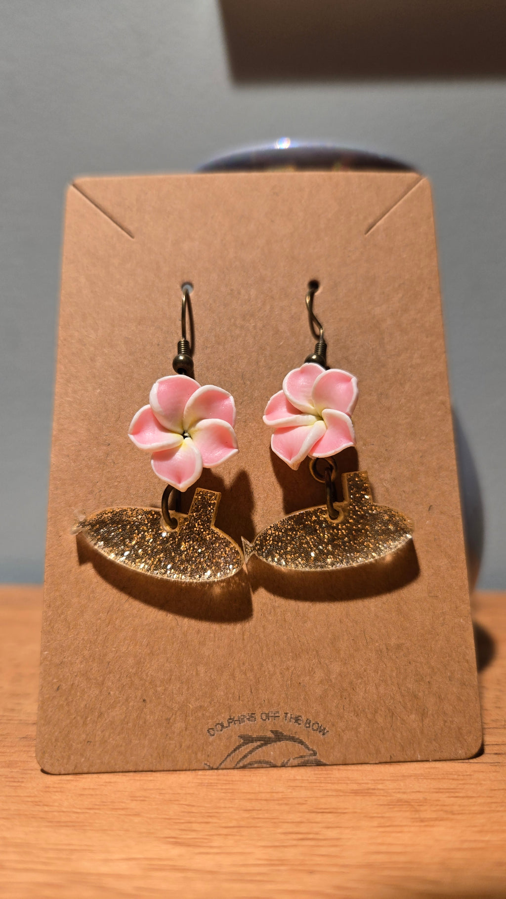 Dolphins Off the Bow Submarine Dangle Earrings