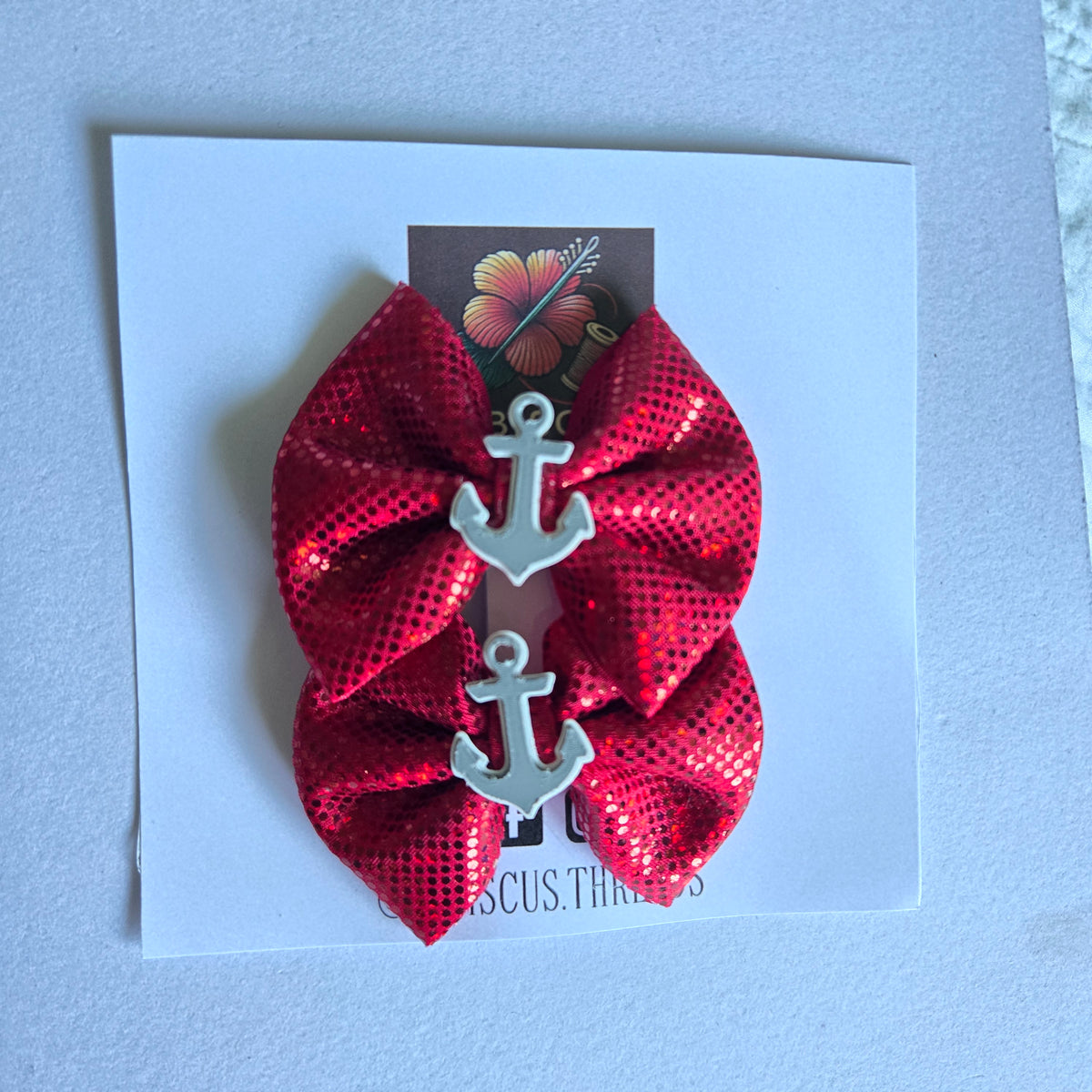 Hibiscus Threads R.E.D. Hair Accessory Collection