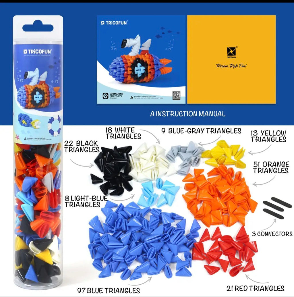 Tricofun Tube Submarine Building Kit