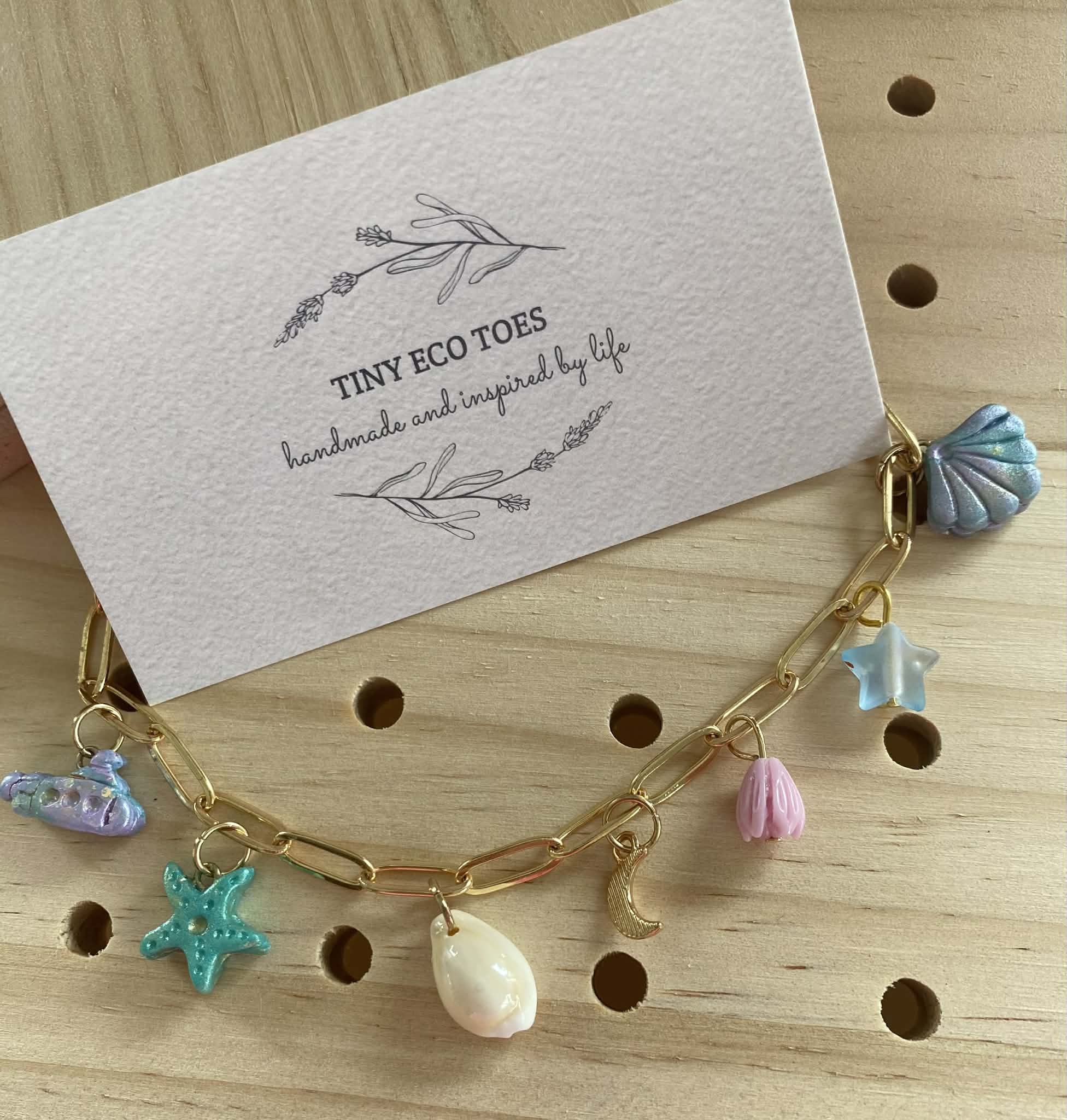 Submarine Charm Bracelet