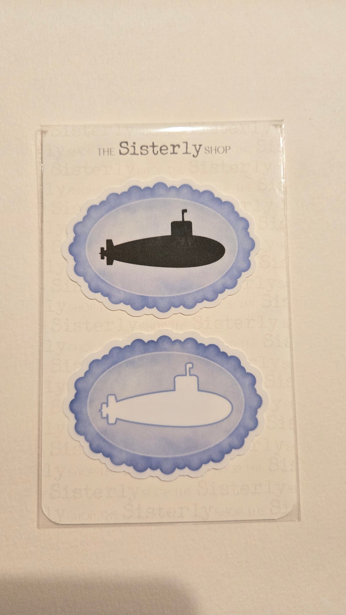The Sisterly Shop Colorful Submarine Sticker Collection