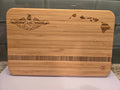 Dolphins & Hawaiian Islands Cutting Board