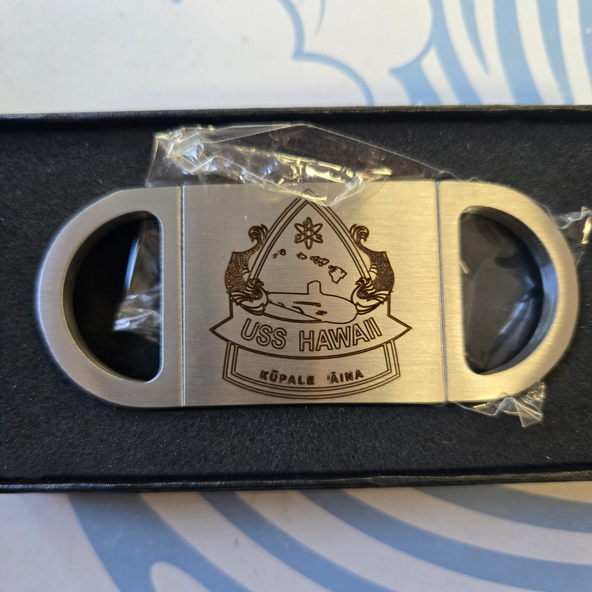 Engraved Metal Cigar Cutter