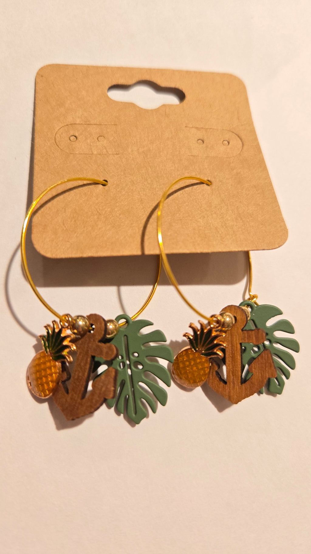 Dolphins Off the Bow Submarine Dangle Earrings