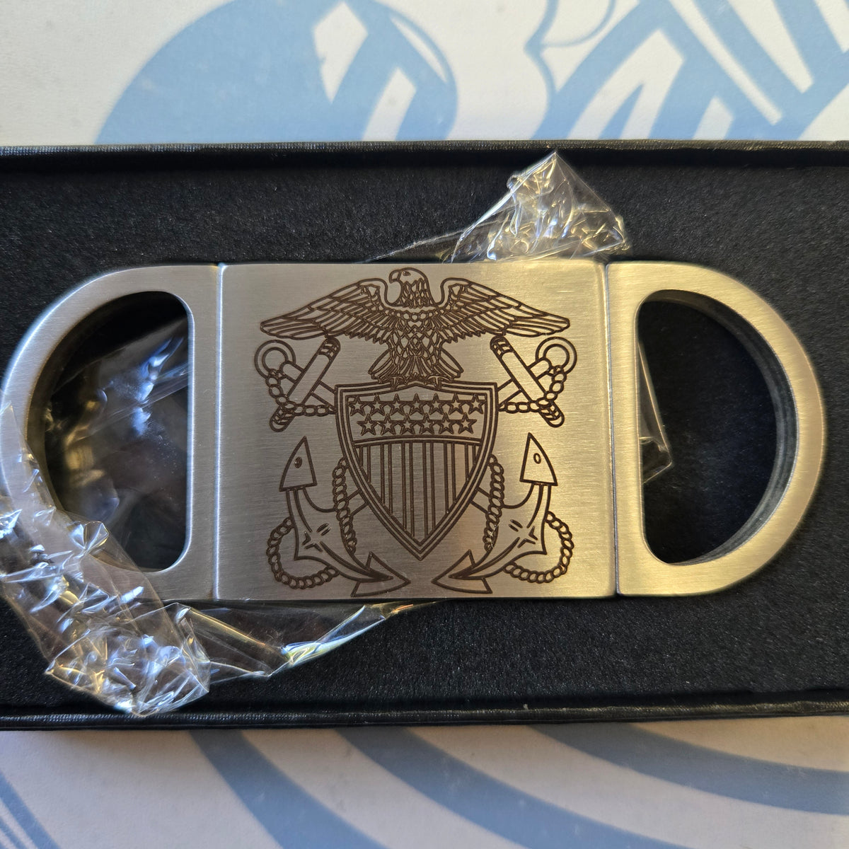 Engraved Metal Cigar Cutter