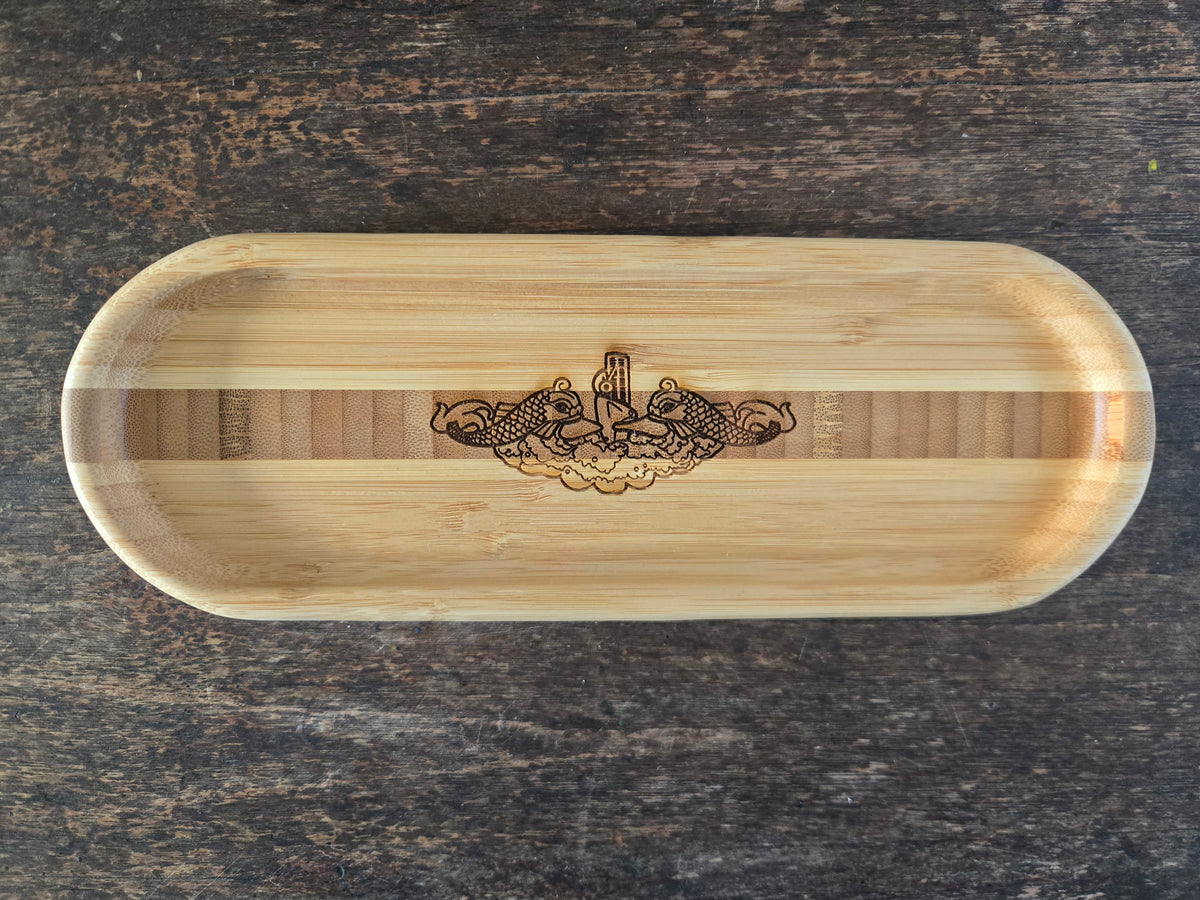 Dolphins Wooden Catch-all Tray