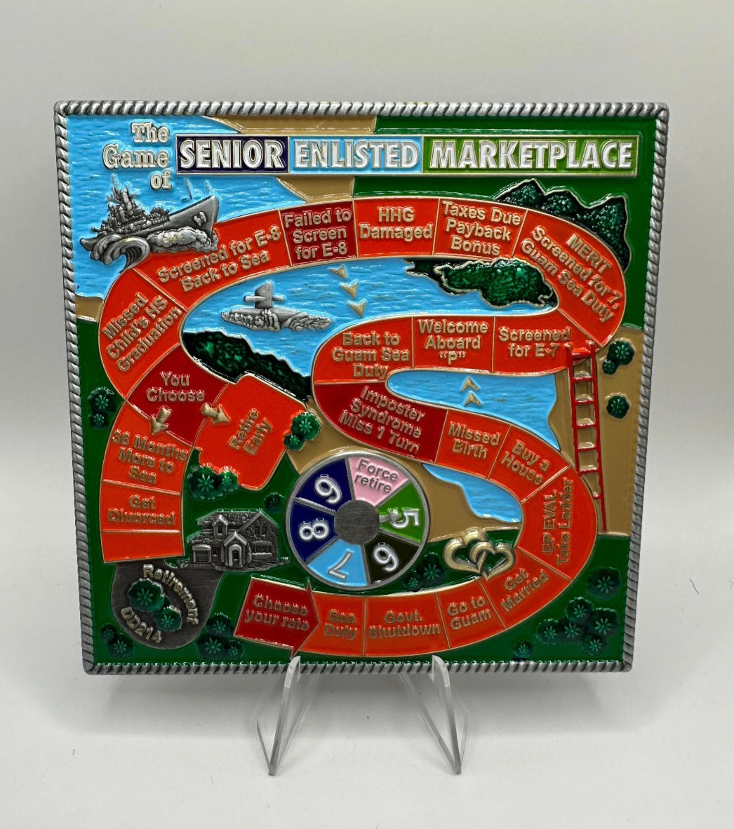 Game of Senior Enlisted Marketplace Challenge Coin