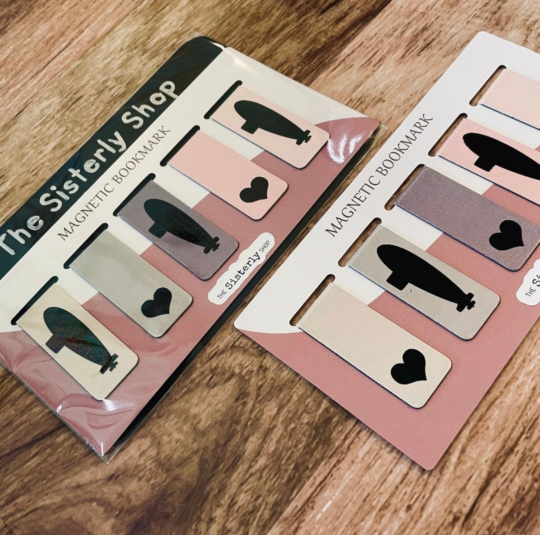 The Sisterly Shop Submarine Magnetic Bookmark Set